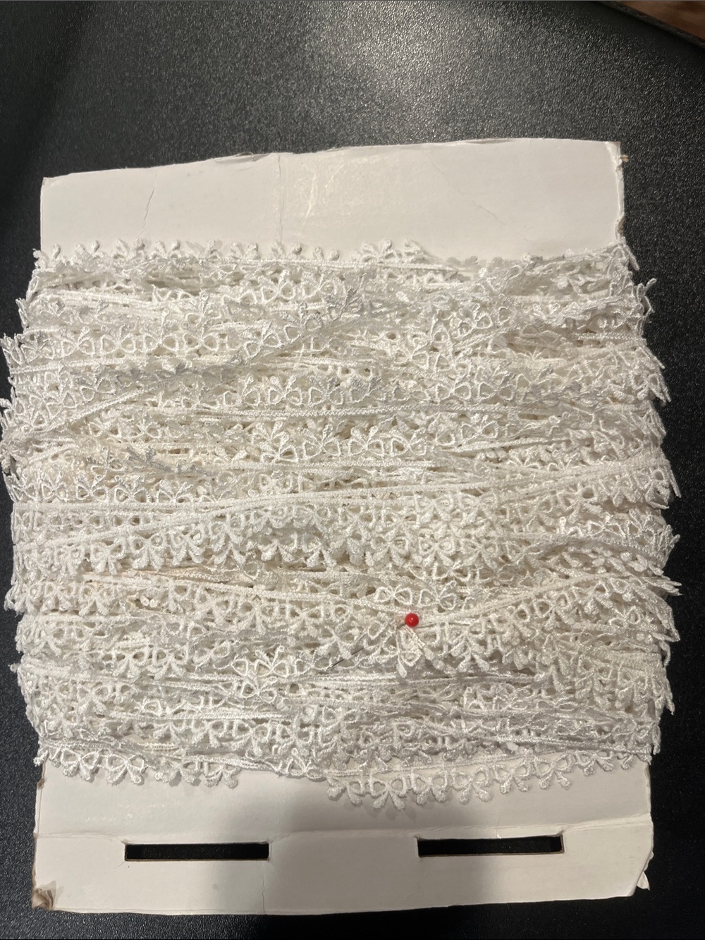Delicate Cream Lace Trim - Decorative Ribbon for Crafts & Apparel - Picture 4 of 5